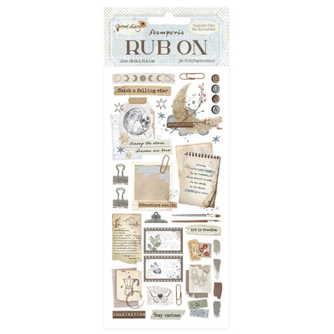 Rubon  Secret Diary Notas Stamperia