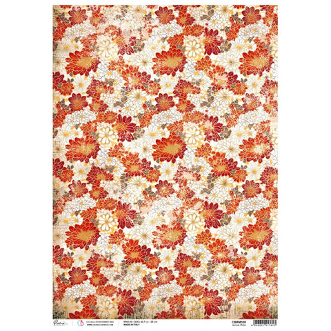 Papel De Arroz Oriental Floral Cadence