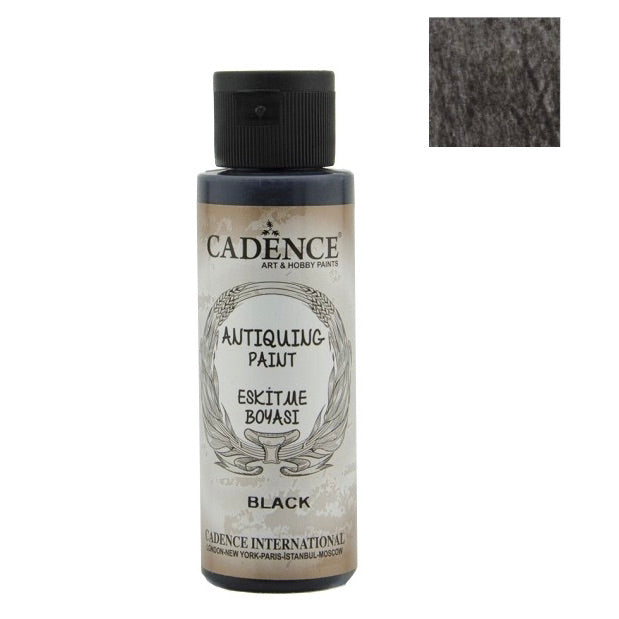 Pintura Antiquing Paint 305 Negro Cadence