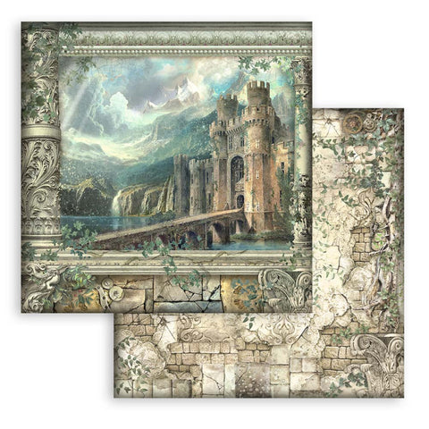 Colección Papeles Scrap Magic Forest Stamperia