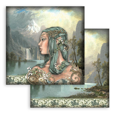 Colección Papeles Scrap Magic Forest Stamperia