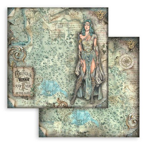Colección Papeles Scrap Magic Forest Stamperia