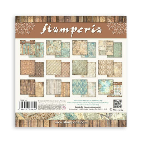 Colección Papeles scrap Backgrounds Alterego Stamperia