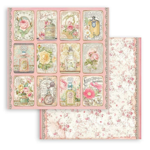 Colección Papeles Scrap Rose Parfum Stamperia