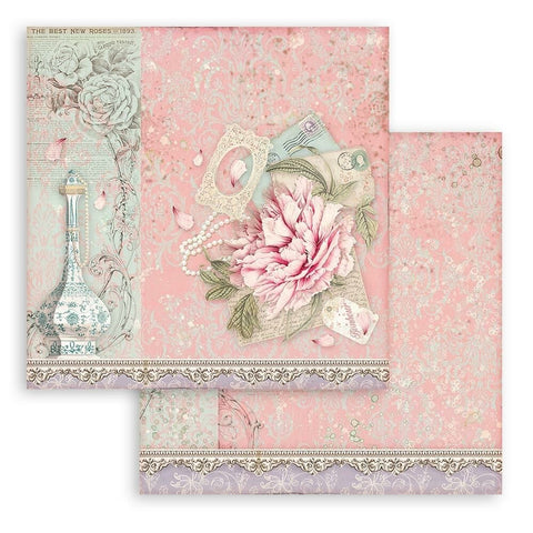 Colección Papeles Scrap Rose Parfum Stamperia