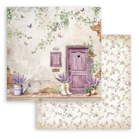 Colección Papeles Scrap Lavender Stamperia