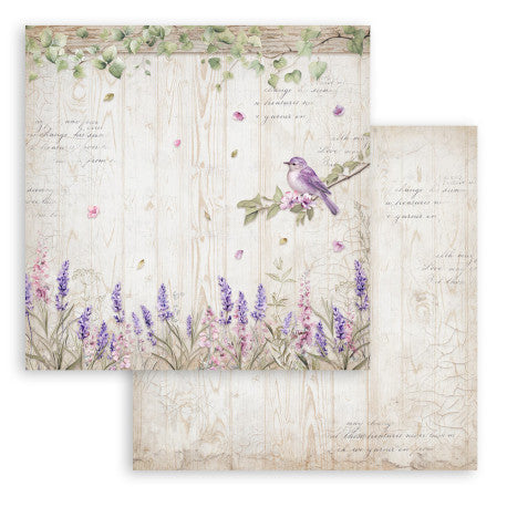 Colección Papeles Scrap Lavender Stamperia