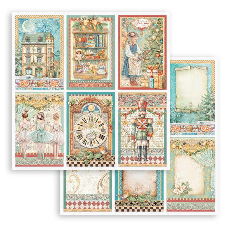 Colección Papeles Scrap Nutcracker Stamperia