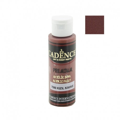 Pintura Acrílica Premium 7590 Marrón Rojizo Cadence