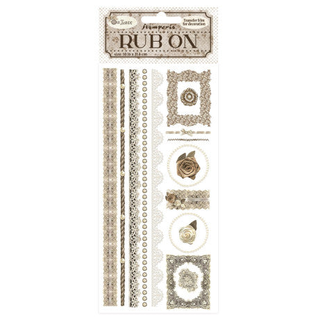 Rubon Old Lace Cenefas Encajes Stamperia