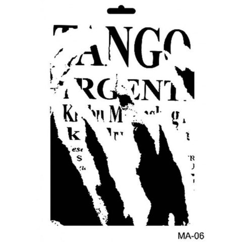 Plantilla Stencil MA06 Tango Cadence