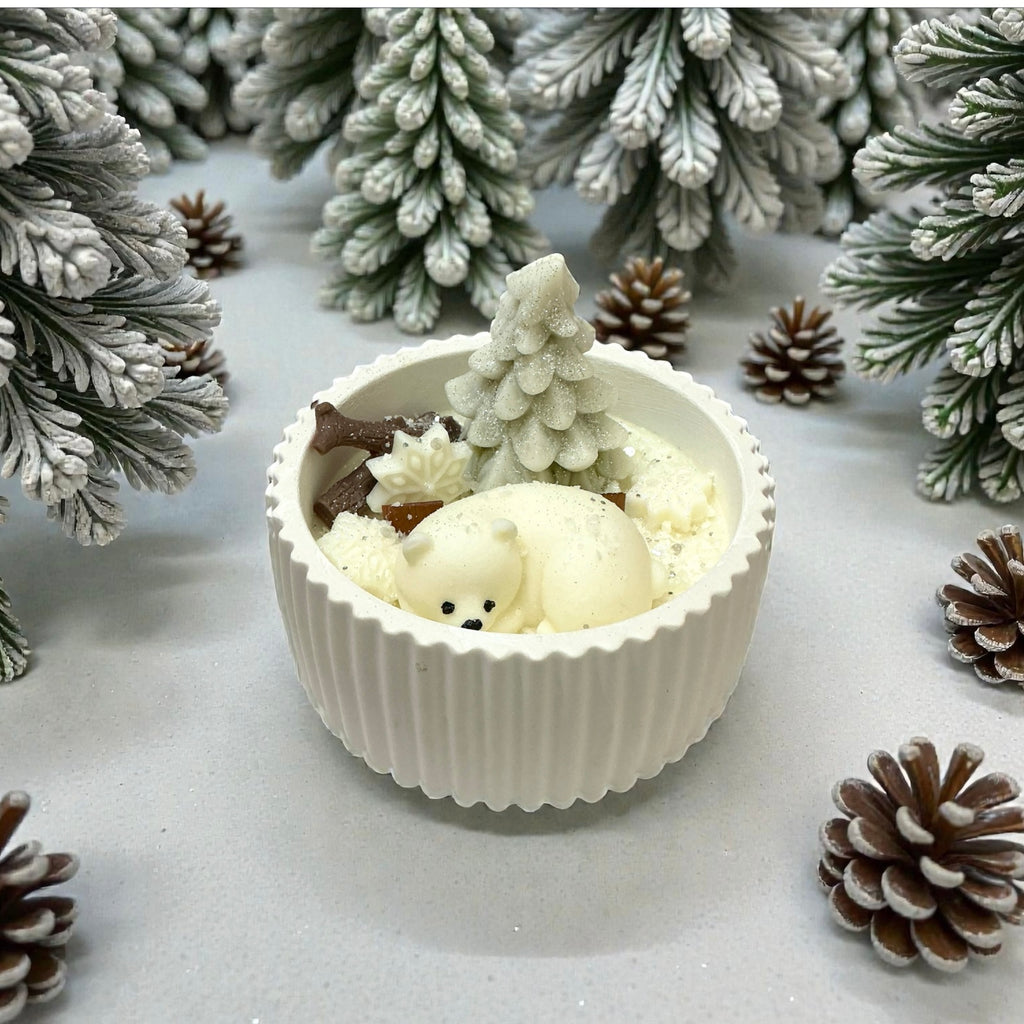 Vela Navidad Aroma🌲BOSQUE INVERNAL Cera de Soja