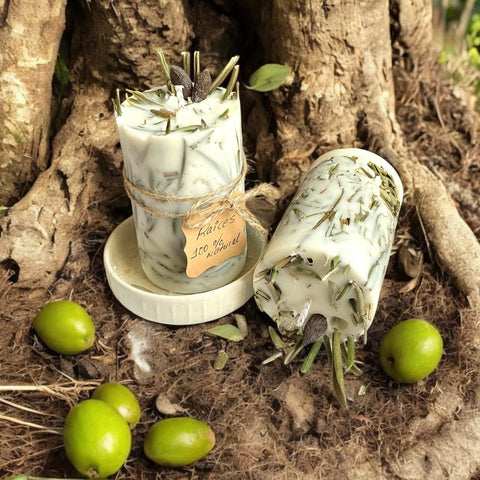 Vela Aromática Cera Soja Botánica RAICES