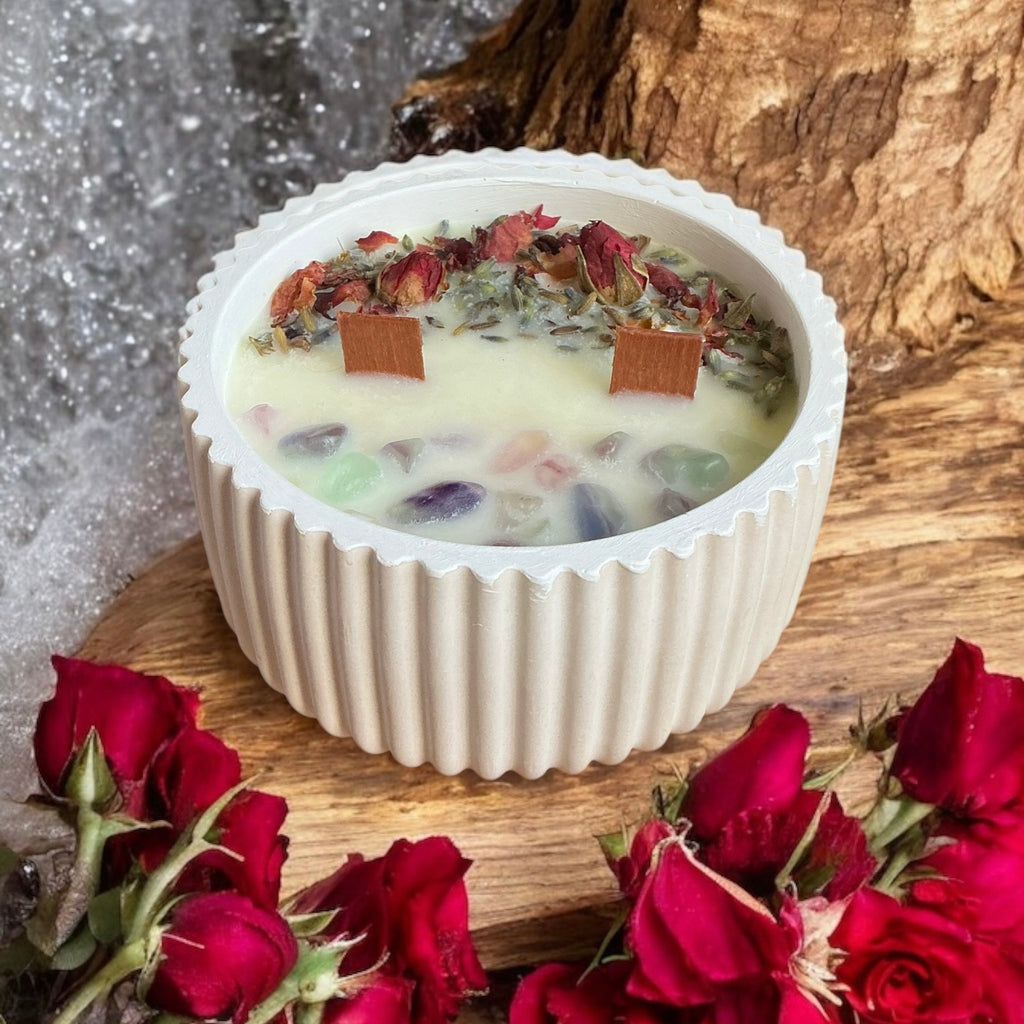 Vela Aromática Cera Soja TERAPIA En Cuenco