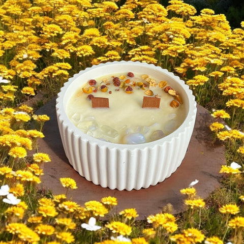 Vela Aromática Cera Soja INFINITO En Cuenco