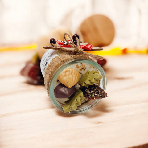 Vela Navidad Aroma 🌰DULCE de CASTAÑAS Cera de Soja