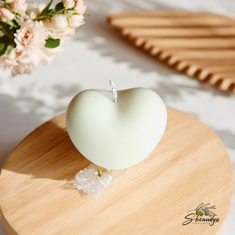 Vela Decorativa Corazón de Luz