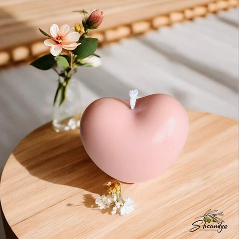 Vela Decorativa Corazón de Luz