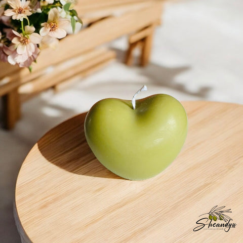 Vela Decorativa Corazón de Luz