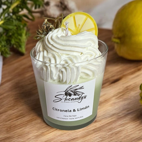 Vela CITRONELA & LIMÓN
