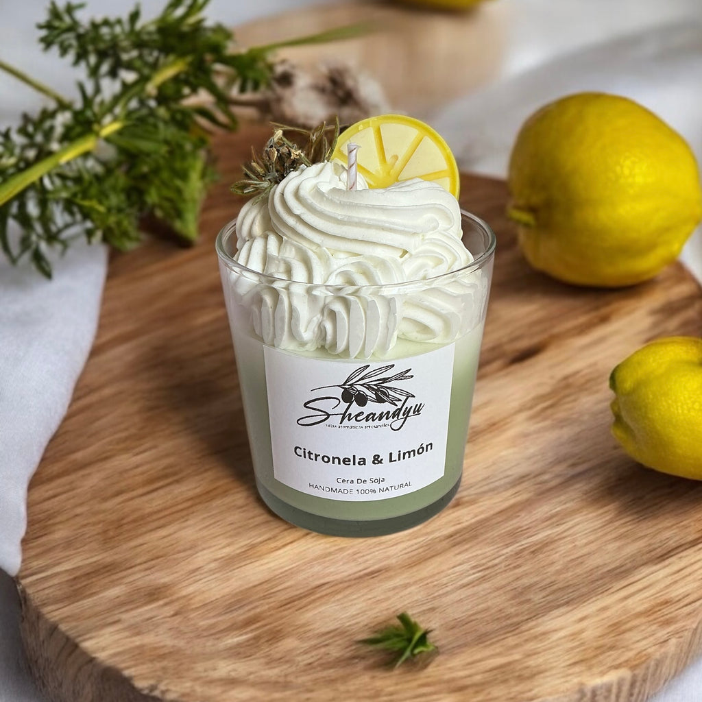 Vela CITRONELA & LIMÓN