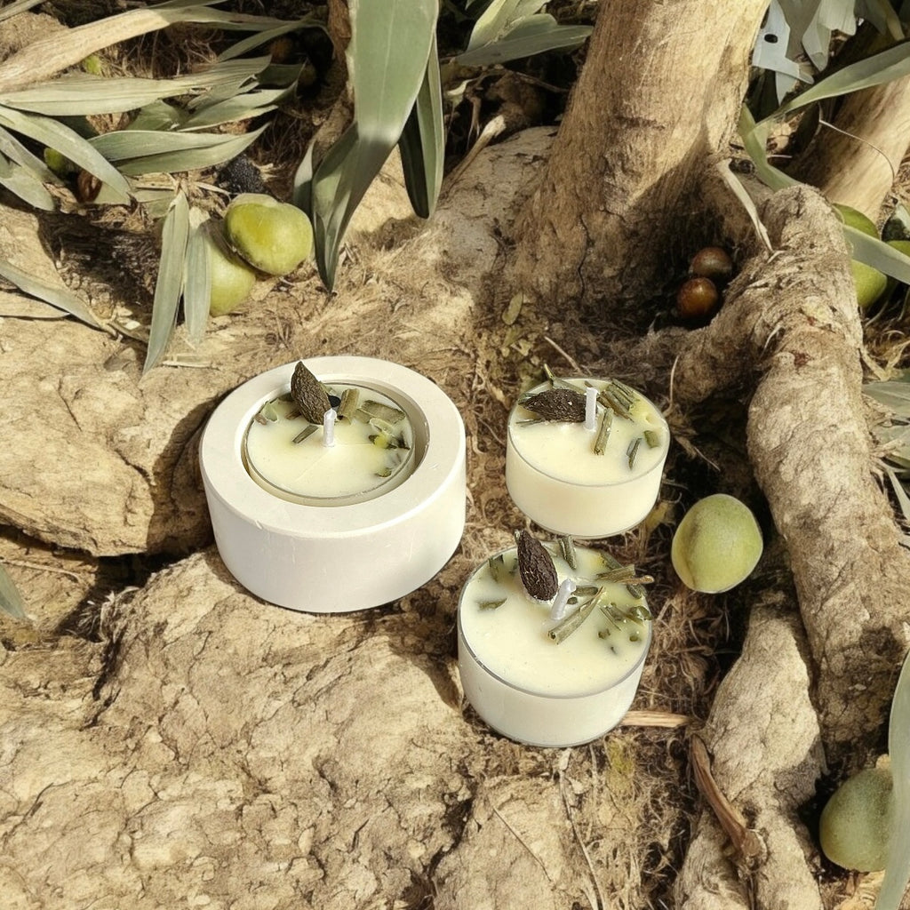 Vela Aromática Cera Soja De Té RAICES