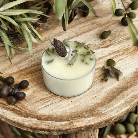Vela Aromática Cera Soja De Té RAICES
