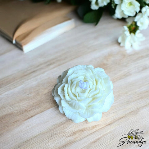 Vela Flor Peonía