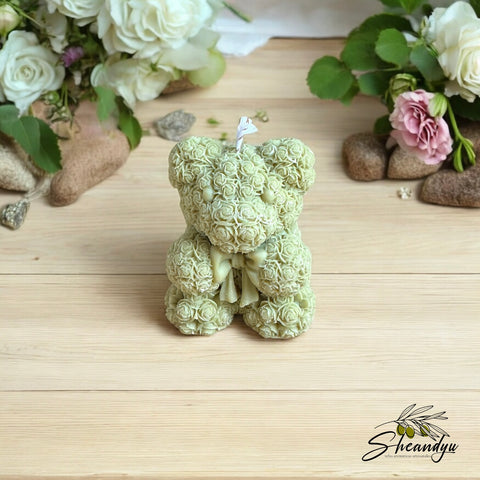 Vela Decorativa Oso Teddy