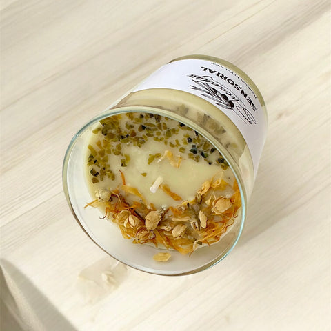VELA Aromática Cera Soja SENSORIAL