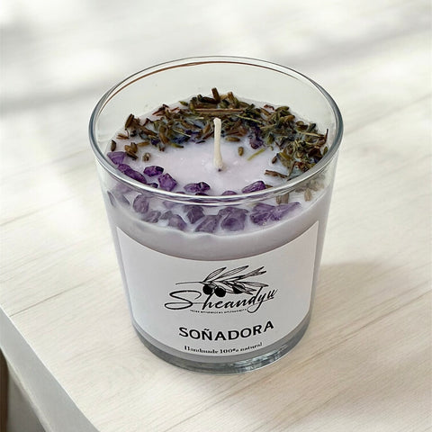 VELA Aromática Cera Soja SOÑADORA