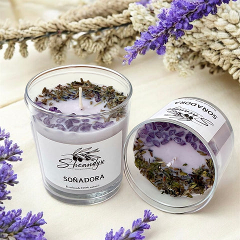 VELA Aromática Cera Soja SOÑADORA