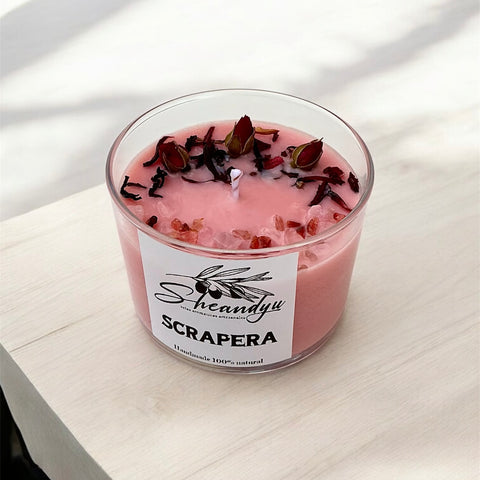 VELA Aromática Cera Soja SCRAPERA