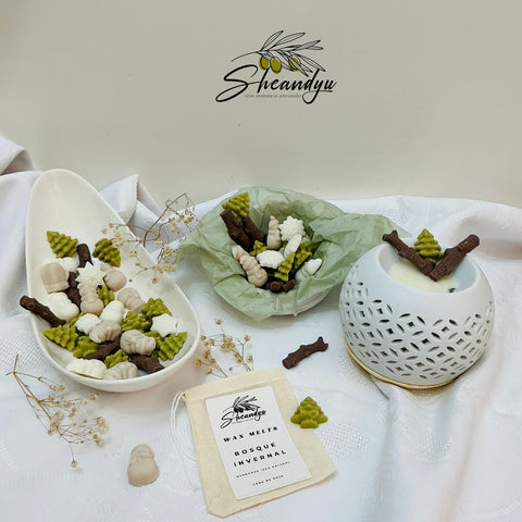 Wax Melts de Navidad Aroma🌲ABETO (Bosque invernal)
