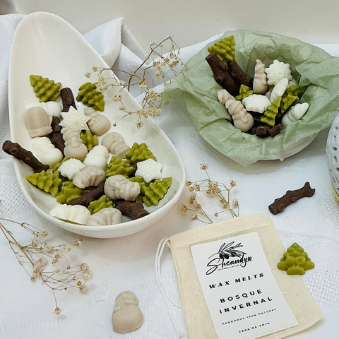 Wax Melts de Navidad Aroma🌲ABETO (Bosque invernal)