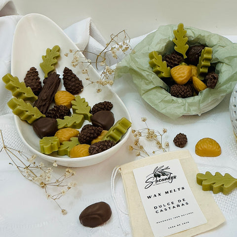 Wax Melts de Navidad Aroma 🌰DULCE de CASTAÑAS