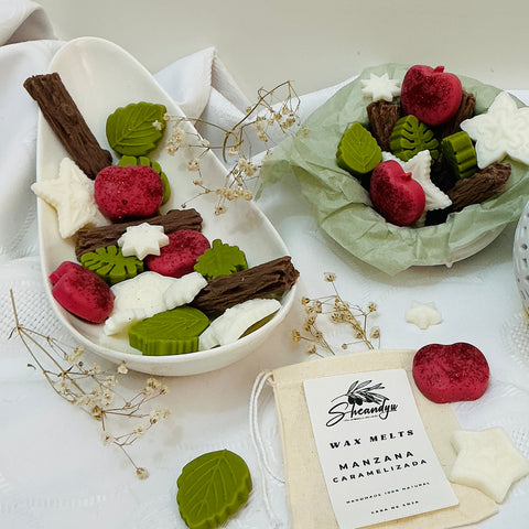 Wax Melts de Navidad Aroma🍎MANZANA CARAMELIZADA