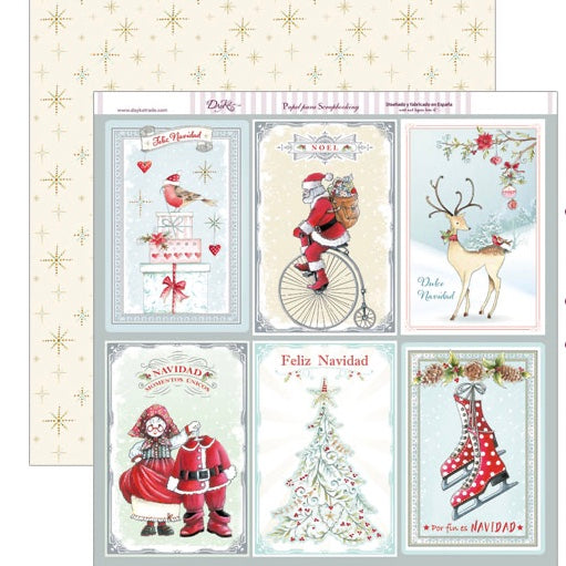 Papel Scrap 227 “Navidad 2017”