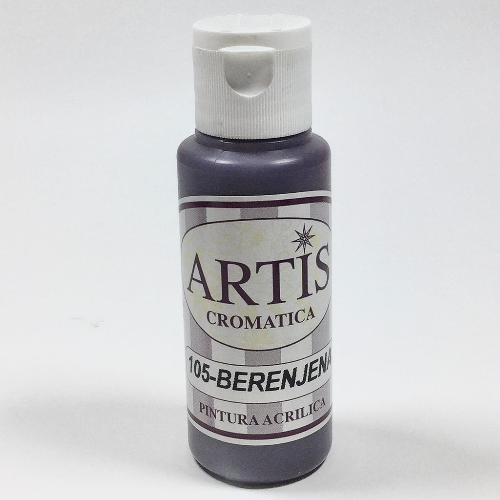 Pintura Acrílica Artis  Berenjena 60 ml