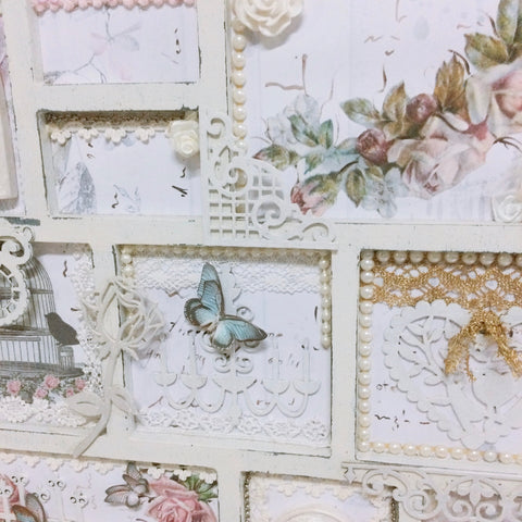 Cuadro Romántico Shabby