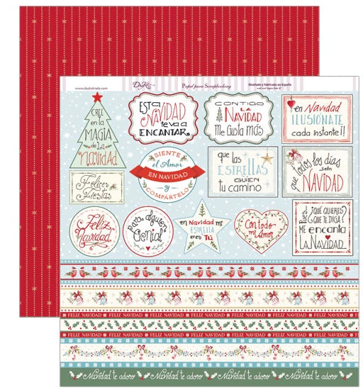 Papel Scrap 229 “Navidad 2017”