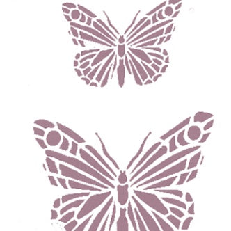 Plantilla Stencil A5 Mariposas