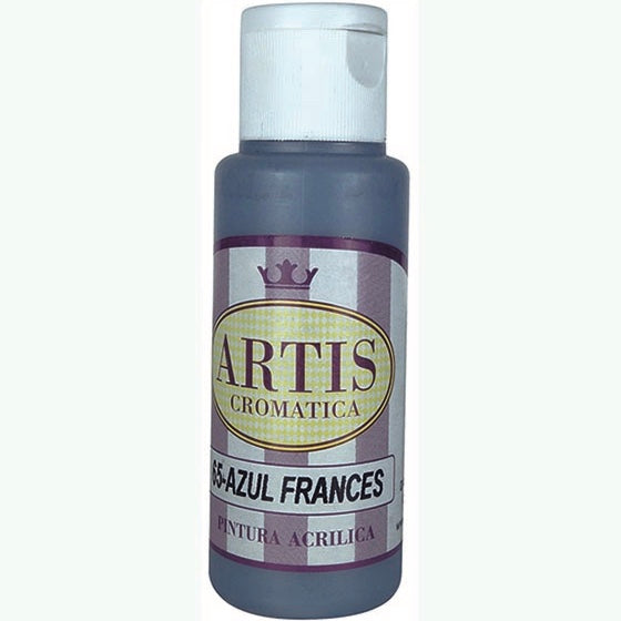 Pintura Acrílica Artis Azul Francés 60 ml