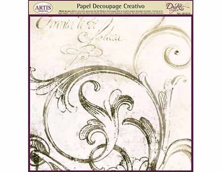 Papel Decoupage Filingranas