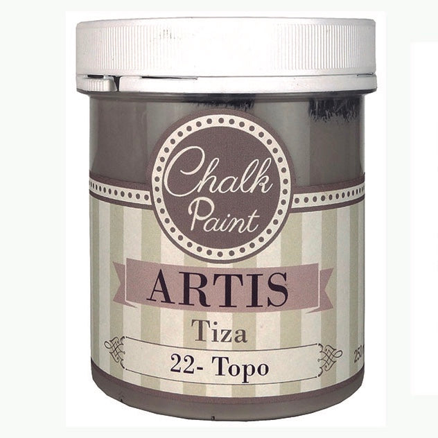 Pintura Tiza Chalk Paint Artis Topo 250 ml