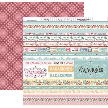 Papel Scrap 164 “Vacaciones”