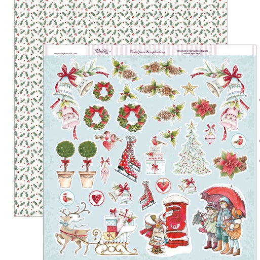 Papel Scrap 228 “Navidad 2017”