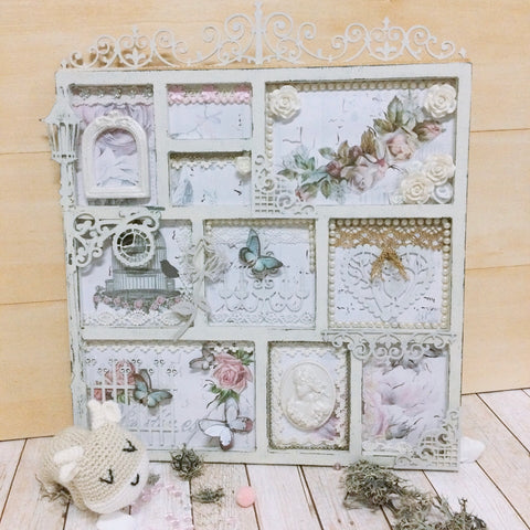 Cuadro Romántico Shabby