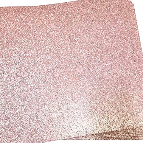 Cartulina Glitter  Oro Rosa