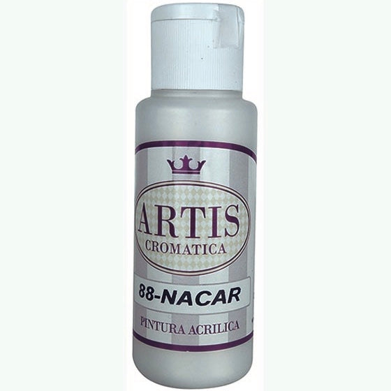 Pintura Acrílica Metalizada a base de agua - 60 ml